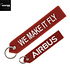 Airbus "We make it fly" Keyring-red